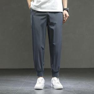 [의류] 남성 가벼운 소재 허리밴딩 트레이닝 팬츠 IS-PA32N