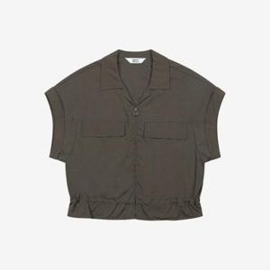 베스띠벨리 세이브존04 캡소매 나일론 집업 셋업 셔츠 BKBAG14780