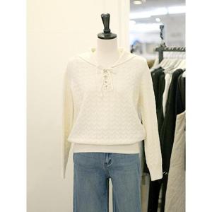 메종블랑쉬 세이브존03 꽈배기 포인트 세라티 니트 AQM261MSW263A