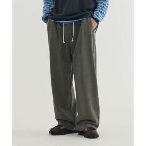 커버낫 [최윤지 ]피그먼트 스웻 팬츠 Khaki Gray 393355