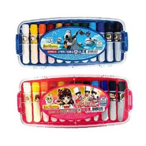 동아 수채화 케이스물감12색(핑크)