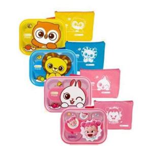 프렌즈 스텐 식판 케이스 가방세트