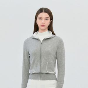 헤지스골프  여성 캐주얼 후디 니트 집업(HWSW6A213G1)