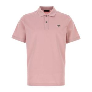 프라다 로고 패치 피케 폴로 티셔츠 UJN444SWM31867 F0E18