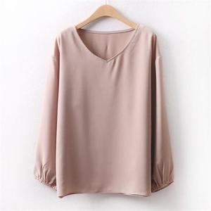 [강물처럼]아이우먼 스메쉬브이블라우스 WW7949M011 빅사이즈 (6