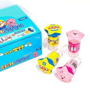 [문구] 뽀로로 스티커 도장놀이 스탬프 9개입