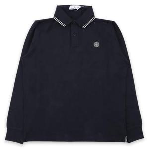 스톤 남성 카라 투라인 로고 패치 PK 긴팔(네이비) L1S15 2200012 S0018 V0020