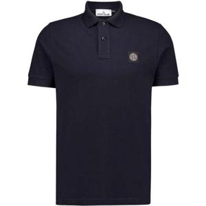 25FW 스톤 아일랜드 와펜 패치 네이비 폴로 티셔츠 K2S15 2200005 S0017 V0020