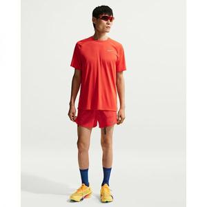 나이키 스트라이드 남성 드라이 핏 5인치 브리프 라인드 러닝 쇼츠 - 라이트 크림슨 IF2039-696 370105