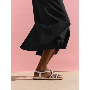 [FITFLOP][삼성물산공식] 여성 그라시에 크리스탈 스트래피 백스트랩 샌들 - 실버 (FT64K2S262)