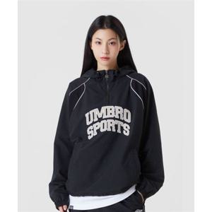 엄브로 UMBRO 엔지니어드 레터링 후드 아노락 블랙(UQ121CWT24) UQ121CWT24_BLK0 372449