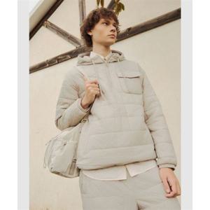 엄브로 UMBRO 멜로우 퀼티드 패딩 후드아노락 베이지 UQ423CWTO1 UQ423CWTO1_FGR0 372514