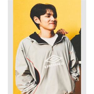 엄브로 UMBRO HBL 엔지니어드 크루 후드 아노락 라이트 그레이(UQ323CWT97) UQ323CWT97_LGR0 372592