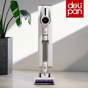 [26년신제품] 델리팬 무선청소기 BLDC 핸디 스틱 진공 청소기 DEL-VS75 물걸레키트 자동먼지비움 스테이션