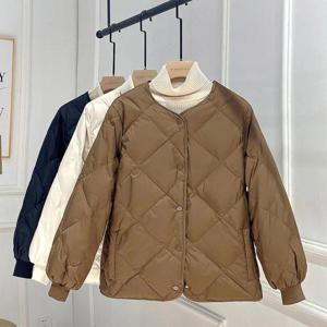 [와우코리아]여성 경량패딩 깔깔이 퀼팅 점퍼 (23484396A)