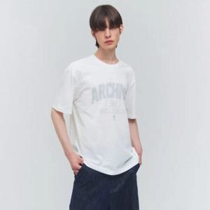 [휠라]휠라반팔티 TQJ FS2RSG2110X-OWH 면혼방 그래픽 반팔티