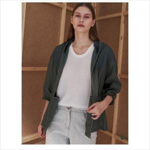 올리비아로렌 HC04 메쉬 배색 후드 점퍼 VOCCL5M4111