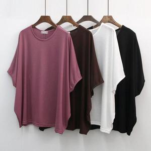 [강물처럼]빅사이즈사랑해요 G901L402 스판가오리핏반팔티 IL (1