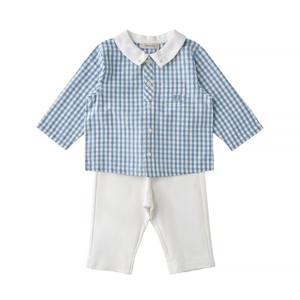 [밍크뮤](BL)체크우븐셔츠상하복 36113-610-02