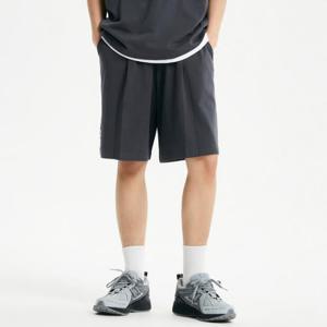 뉴발란스반바지 OQK NBNVE21043-60 공용 에센셜 싱글메쉬 원턱 5.5부 반바지 (WIDE FIT)