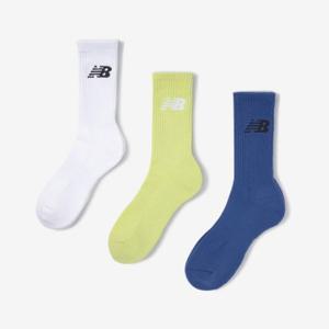 뉴발란스양말 OQK NBGEEAP113-99 자가드 장목 양말 3Pack