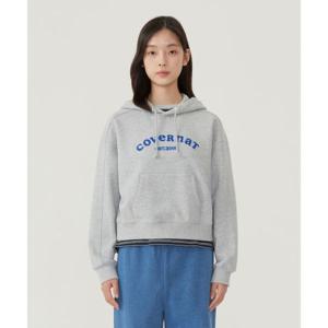 커버낫 COVERNAT 우먼 쿠퍼로고 후디 멜란지 그레이 CO2601HD70MG 452971
