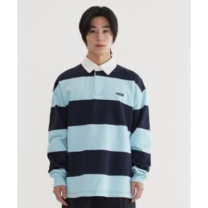 커버낫 COVERNAT 어센틱 럭비 맨투맨 Sky Blue CO2501CR06SB 453118