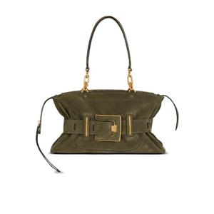 26SS Balmain Suede 숄더 백 GN0DB035LCAO7AS TP573764349