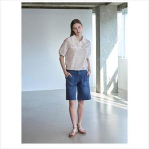 올리비아로렌 HC04 데님 쇼츠 팬츠 VVCMP5M5261