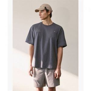 르꼬끄 유니 르프레쉬 루즈핏 다잉 반팔티 - 그레이 QR223ERS43 408052