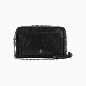 [캘빈클라인][공식] 여성 CKJ 유틸리티 메탈 로고 더블집 카메라백 4K0004G UB1