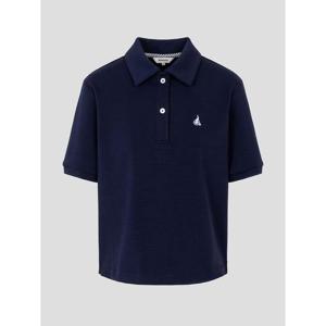 [빈폴레이디스] 반소매 폴로 티셔츠 네이비 (BF6342C12R)