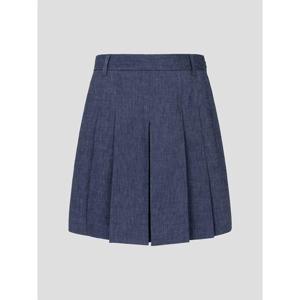 [빈폴레이디스] 리넨 혼방 하프 팬츠 네이비 (BF6325C27R)