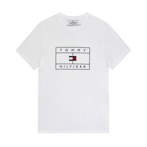 타미힐피거 09T4511 100 로고 남성 반팔티