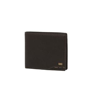 선물포장  (DBWA6E730W3) 알렉산드라 시그니처 체크 배색 브라운 소가죽 반지갑