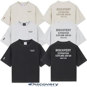 디스커버리키즈DKTR21063키즈 우븐 그래픽 반팔티셔츠