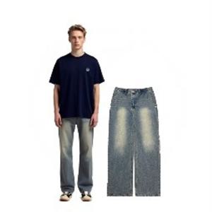 [행텐]남성히든밴딩에센셜슈퍼와이드데님팬츠10520-055-406-10AA