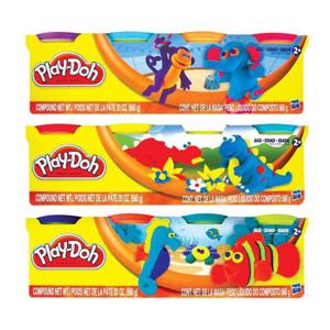미술놀이 플레이도우 클래식 칼라도우 (랜덤) 클레이 점토 4팩
