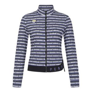 파리게이츠골프자켓 NQC 521D2TF506_DL 여성 컵케익 패치 로고 패턴 집업 탑