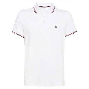 라프리마 몽클레어 3컬러 트리밍 코튼 피케 폴로 셔츠 8A70300 84556 001