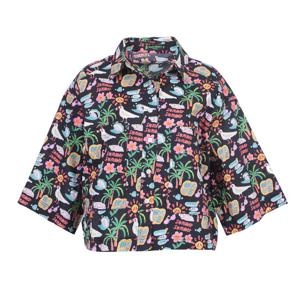 [몬테밀라노]동물농장 프린트 블라우스 X5SA5B169A