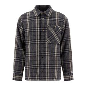 라프리마 버버리 체크 울 오버셔츠 8102224