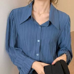 블라우스 빅카라 ST0019 셔츠