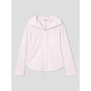 (356364WM6Y) [에잇세컨즈] 코튼 빅칼라 셔츠 - 라이트 핑크