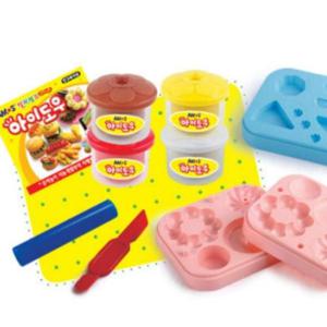 아모스 컬러점토 아이도우 4색 - 도너츠만들기 점토 만들기 미술놀이