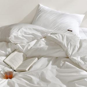 [파르페by알레르망] 베누아 100수 무봉제 차렵이불 자루베개패드세트 K