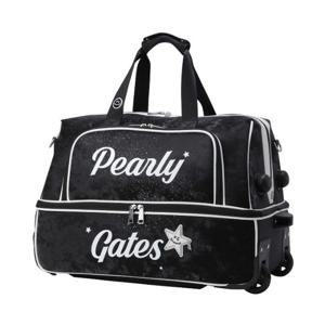 파리게이츠골프보스턴백 PQS 521D3BB203_BK 여성 스마일 로고 투웨이 휠 보스턴백