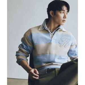 타미힐피거 TOMMY HILFIGER [Asian regular fit] 옥스포드 플렉스 셔츠 (T12F6WSH130MT2DW5) T12F6WSH130MT2DW5 454127