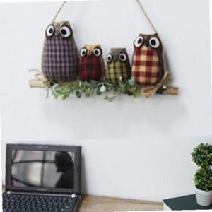 슬림부엉이 가렌더 가랜드 조화 꽃 가렌더