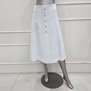 [미니멈]MYBAWS4340WH1트위드 플레어  스커트_JK